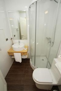 Koupelna v ubytování Dein Haus Hotel y Departamentos