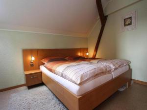 Postel nebo postele na pokoji v ubytování Ferienanlage Landlust, Mühlental