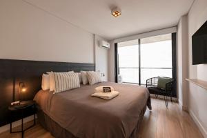 Top Rentals Palermo Soho客房内的一张或多张床位