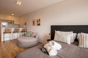 Kuchyň nebo kuchyňský kout v ubytování Top Rentals Palermo Soho