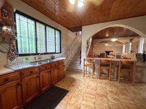 Η κουζίνα ή μικρή κουζίνα στο A Casa da Minha Mãe