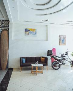 Posezení v ubytování Fyndy Hotel Dakhla