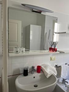 Koupelna v ubytování Clara house