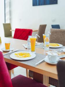Možnosti snídaně pro hosty v ubytování Fyndy Hotel Dakhla