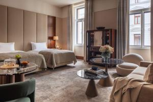 Un lugar para sentarse en Anantara Palais Hansen Vienna - newly renovated