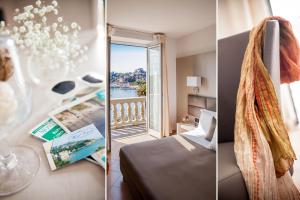 Voodi või voodid majutusasutuse Hotel Vesuvio toas