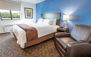 Postel nebo postele na pokoji v ubytování My Place Hotel-Vancouver, WA