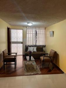Posezení v ubytování La Casa Ambateña