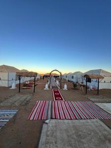 Příroda nedaleko luxury tent