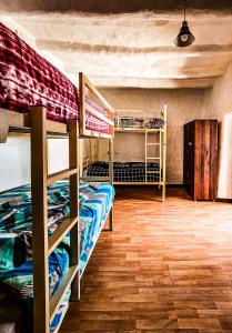 Letto o letti in una camera di Terra House Hostel