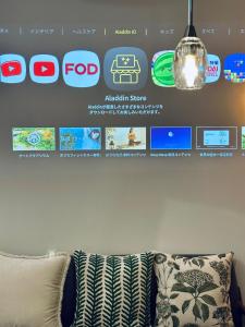 Domus OZONEにあるテレビまたはエンターテインメントセンター