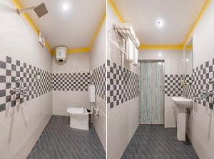 Ένα μπάνιο στο Treebo Una Regency - Near AIIMS Patna