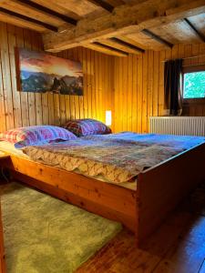 Postel nebo postele na pokoji v ubytování Haus Lahner