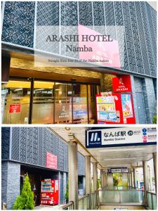 Certifikát, hodnocení, plakát nebo jiný dokument vystavený v ubytování 嵐 Hotel Arashi Namba No102