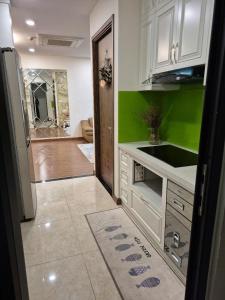Köök või kööginurk majutusasutuses Chung Cư Ecodream Apartment Hanoi - Ngõ 300 Nguyễn Xiển