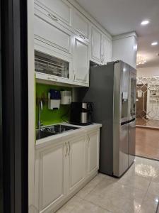Köök või kööginurk majutusasutuses Chung Cư Ecodream Apartment Hanoi - Ngõ 300 Nguyễn Xiển