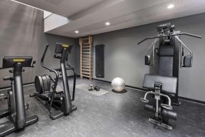 Das Fitnesscenter und/oder die Fitnesseinrichtungen in der Unterkunft Spark by Hilton Vienna Donaustadt