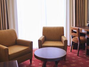 Posezení v ubytování Miyako Hotel Kyoto Hachijo