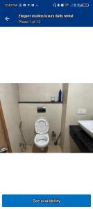 Koupelna v ubytování studio apartment