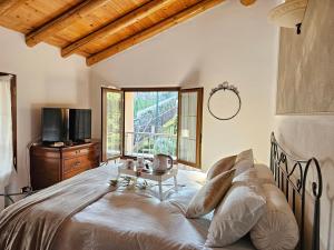 Posteľ alebo postele v izbe v ubytovaní Bellagio Rotonda apartment