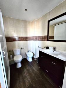 Koupelna v ubytování Casa en La Corredera