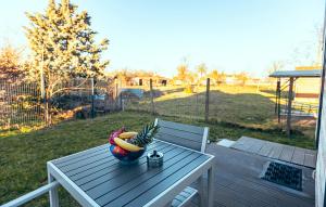 Zahrada ubytování Maisonnette des trois frontières