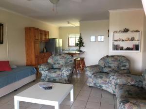 Χώρος καθιστικού στο Petes Beach House