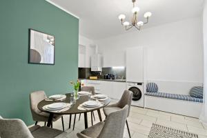 Khu vực ghế ngồi tại Cozy Living Apartment "Amadeus" - free parking