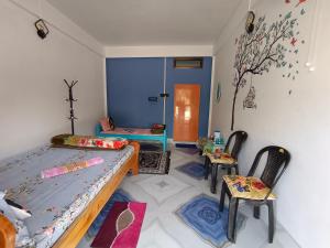 Χώρος καθιστικού στο Eleba Guesthouse