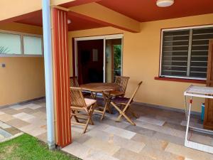 Patio nebo venkovní prostory v ubytování Residence Les Lataniers