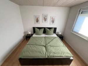 Postel nebo postele na pokoji v ubytování Hegau Apartment