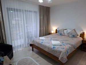 Postel nebo postele na pokoji v ubytování Pensiunea Silver + 7 fotografií