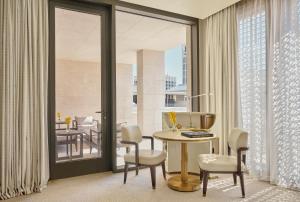 Een zitgedeelte bij Mandarin Oriental, Doha