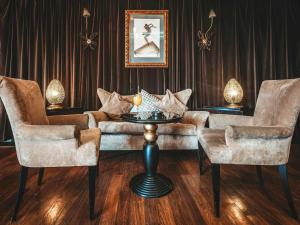Χώρος καθιστικού στο Le Diwan Hotel Rabat - MGallery Collection