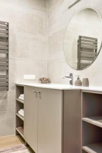 ห้องน้ำของ Parko Aveniu Apartamentai B2