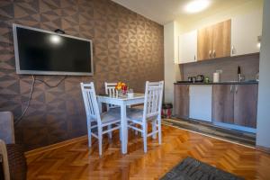 Majoituspaikan Apartmani Dambo keittiö tai keittotila