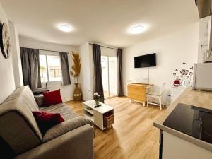 TV a/nebo společenská místnost v ubytování Sonnen & Mar