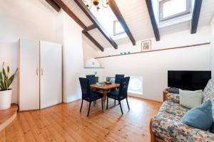 Χώρος καθιστικού στο Apartments Ansitz Wieshof
