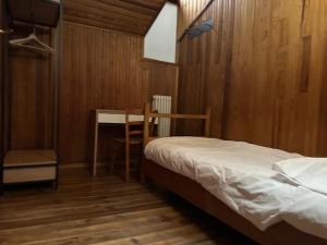 Posteľ alebo postele v izbe v ubytovaní Chalet Motta