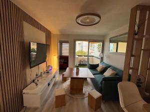 Posezení v ubytování ABBAYE DU CAP, Jolie Studio Cabine , Cap D'Agde