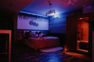 Postel nebo postele na pokoji v ubytování Bali Coco SPA