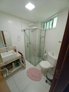 Ένα μπάνιο στο Residencial Brisas de Carapibus