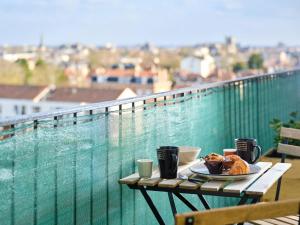 Μπαλκόνι ή βεράντα στο Appartement Troyes - 3 Bedrooms Parking Free Netflix