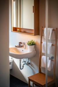 Ένα μπάνιο στο Apartment Domus