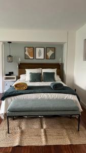 Postel nebo postele na pokoji v ubytování Apartamento independiente Suite - Recién reformado y parking gratis + 20 fotografií