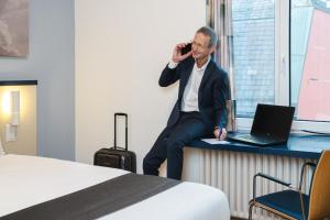 TV o dispositivi per l'intrattenimento presso Hotel Bristol Zurich