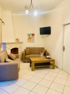 Istumisnurk majutusasutuses Aphrodite Suites & Apartments with Swimming Pool