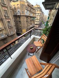 Balkón nebo terasa v ubytování La Casa Del Rey II Downtown Cairo