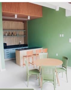 Dapur atau dapur kecil di Pousada Flor de Cactus