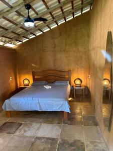 Ένα ή περισσότερα κρεβάτια σε δωμάτιο στο Bio-Resort Brasilien